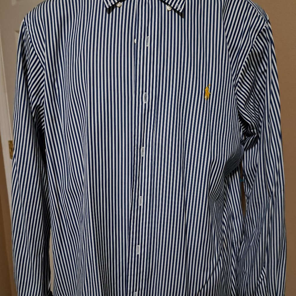 Men Medium Ralph Lauren Long Sleeve Shirt